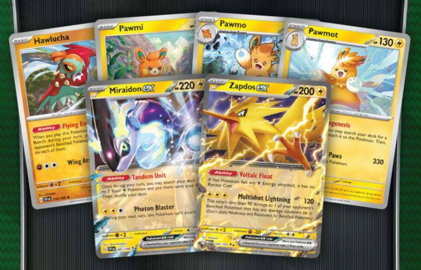 Zapdos Ex Deluxe Battle Deck (60 Cards & More)