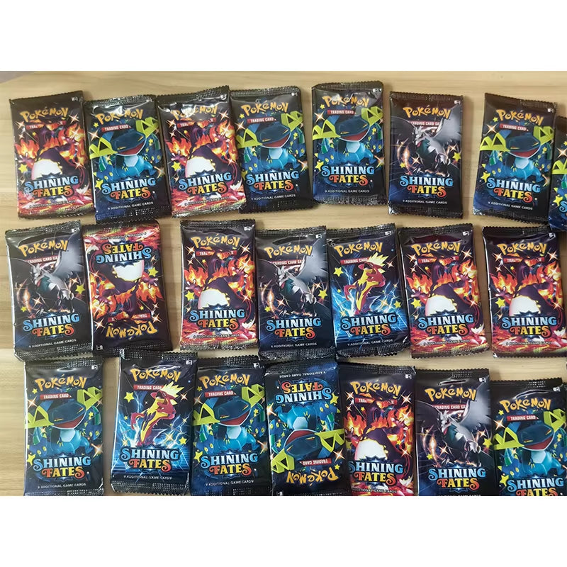Newest 324Pcs Pokemon Cards SHINING XY Evolutions Pokemon Booster Box Collectible Tradiner Card Game Toy for Children