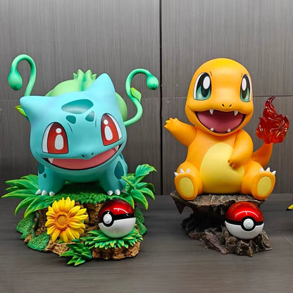 Anime Pokemon Figure Bulbasaur Action Figures 10Cm PVC Action Figures Collection Model Toys Gifts