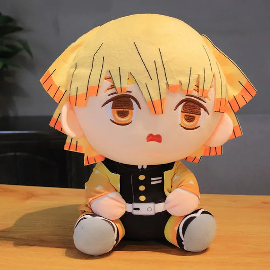 20Cm Demon Slayer Anime Plush Anime Cartoon Character Doll Soft Stuffed Toys Kimetsu No Yaiba Tanjirou Nezuko Kids Birthday Gift