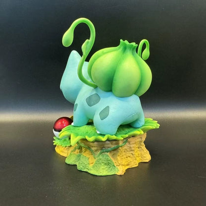 Anime Pokemon Figure Bulbasaur Action Figures 10Cm PVC Action Figures Collection Model Toys Gifts