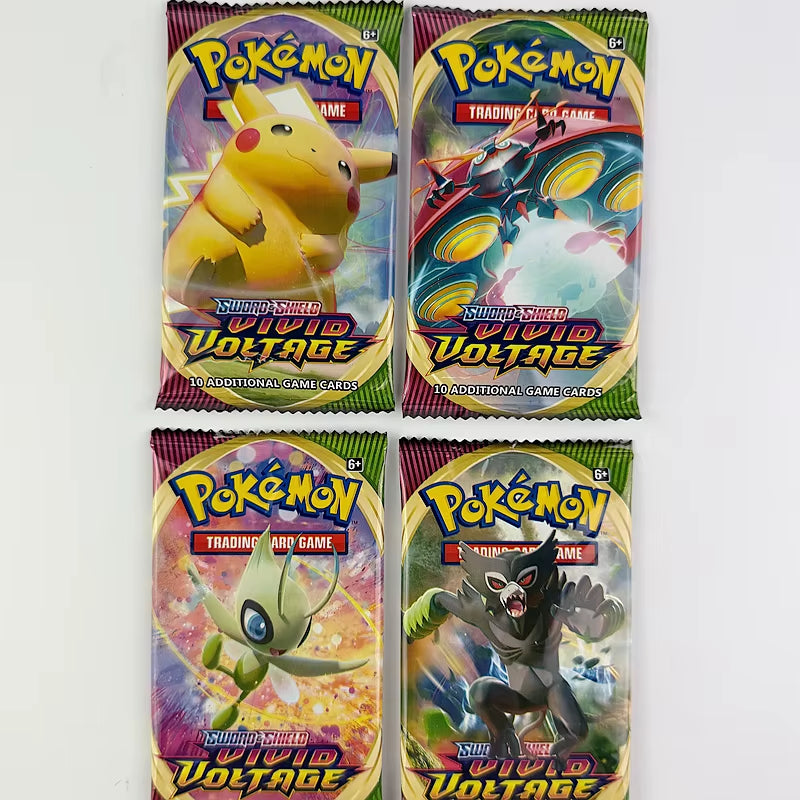 Random10/20 PCS Pokemon Cards Deck XY Pikachu English Party Games Tabletop Matchmaking Card Set Pokemon Cards' Album Kids Toys