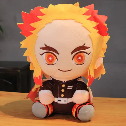 20Cm Demon Slayer Anime Plush Anime Cartoon Character Doll Soft Stuffed Toys Kimetsu No Yaiba Tanjirou Nezuko Kids Birthday Gift