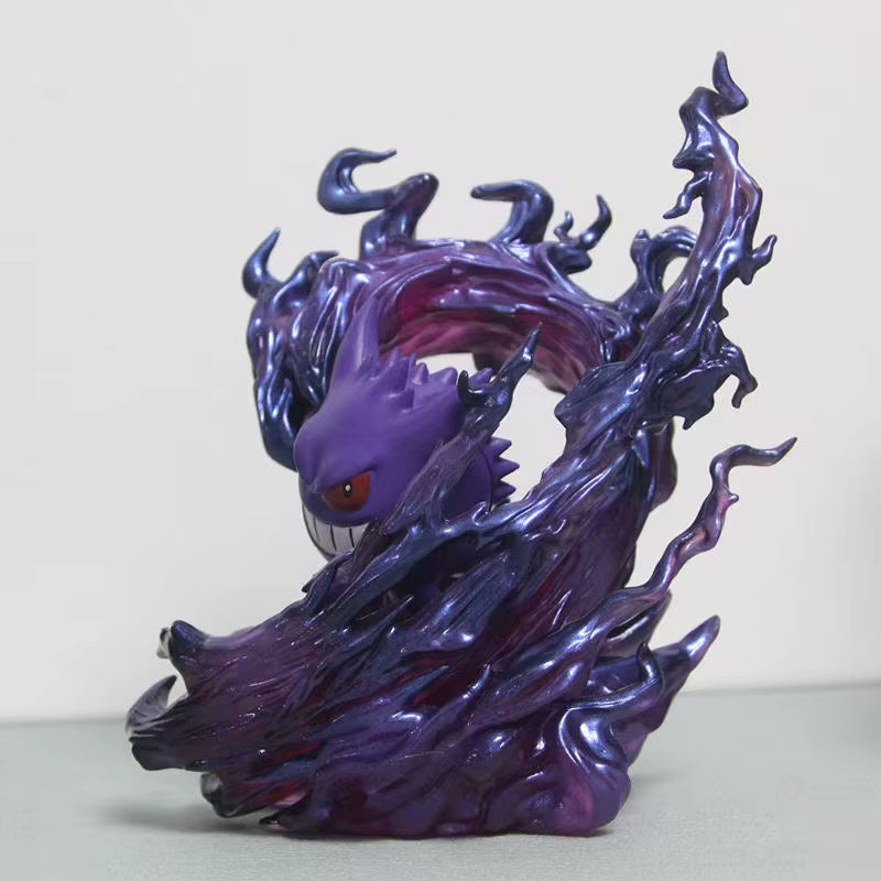 Anime Pokemon Gengar Ghost Claw Action Figure Decoration Game Statue 18Cm Pvc Collectible Kawaii Model Toys Birthday Gifts