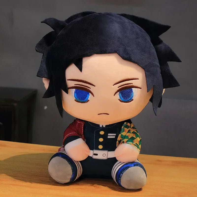 20Cm Demon Slayer Anime Plush Anime Cartoon Character Doll Soft Stuffed Toys Kimetsu No Yaiba Tanjirou Nezuko Kids Birthday Gift