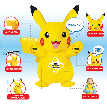 10" FEATURE PLUSH PIKACHU