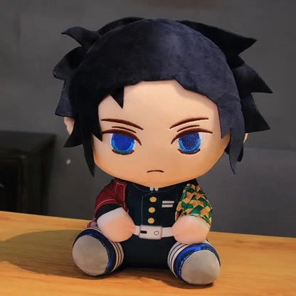 20Cm Demon Slayer Anime Plush Anime Cartoon Character Doll Soft Stuffed Toys Kimetsu No Yaiba Tanjirou Nezuko Kids Birthday Gift