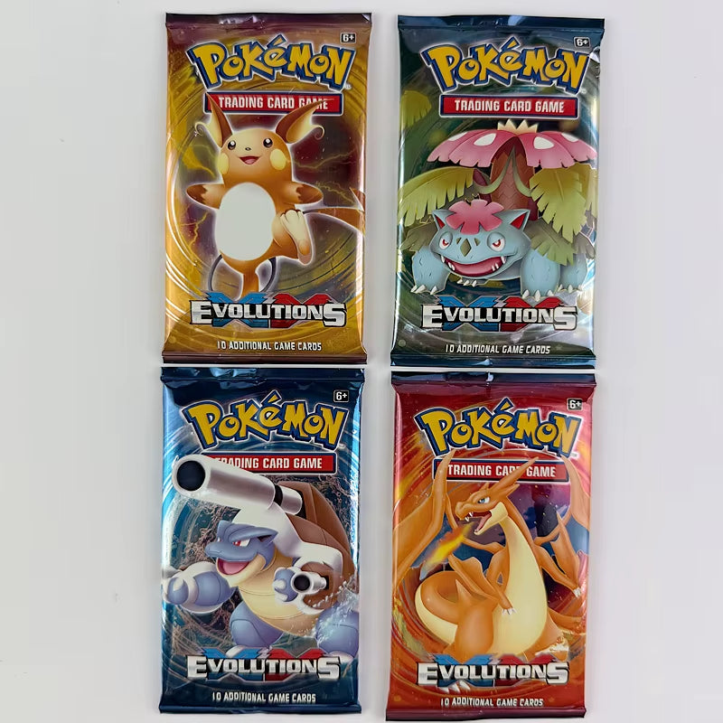Random10/20 PCS Pokemon Cards Deck XY Pikachu English Party Games Tabletop Matchmaking Card Set Pokemon Cards' Album Kids Toys
