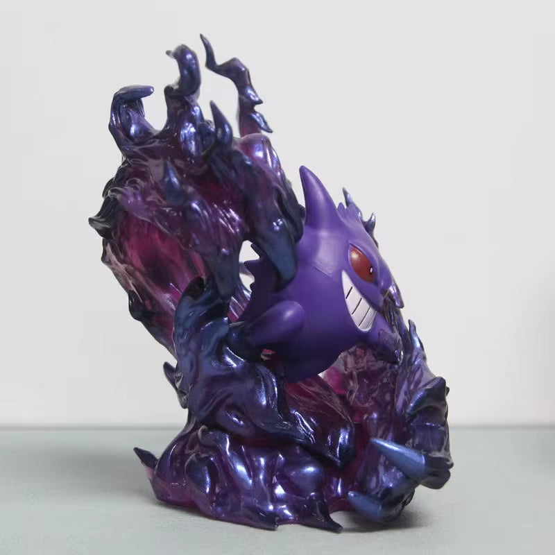 Anime Pokemon Gengar Ghost Claw Action Figure Decoration Game Statue 18Cm Pvc Collectible Kawaii Model Toys Birthday Gifts