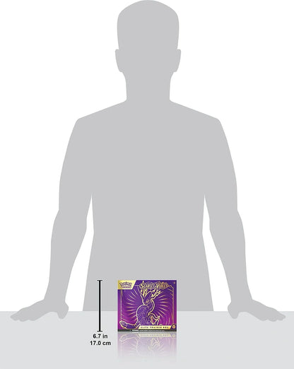 TCG: Scarlet and Violet Elite Trainer Box - Miraidon Purple (1 Full Art Promo Card, 9 Boosters and Premium Accessories)